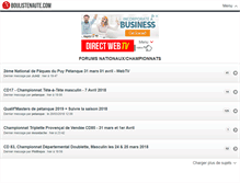 Tablet Screenshot of boulistenaute.com